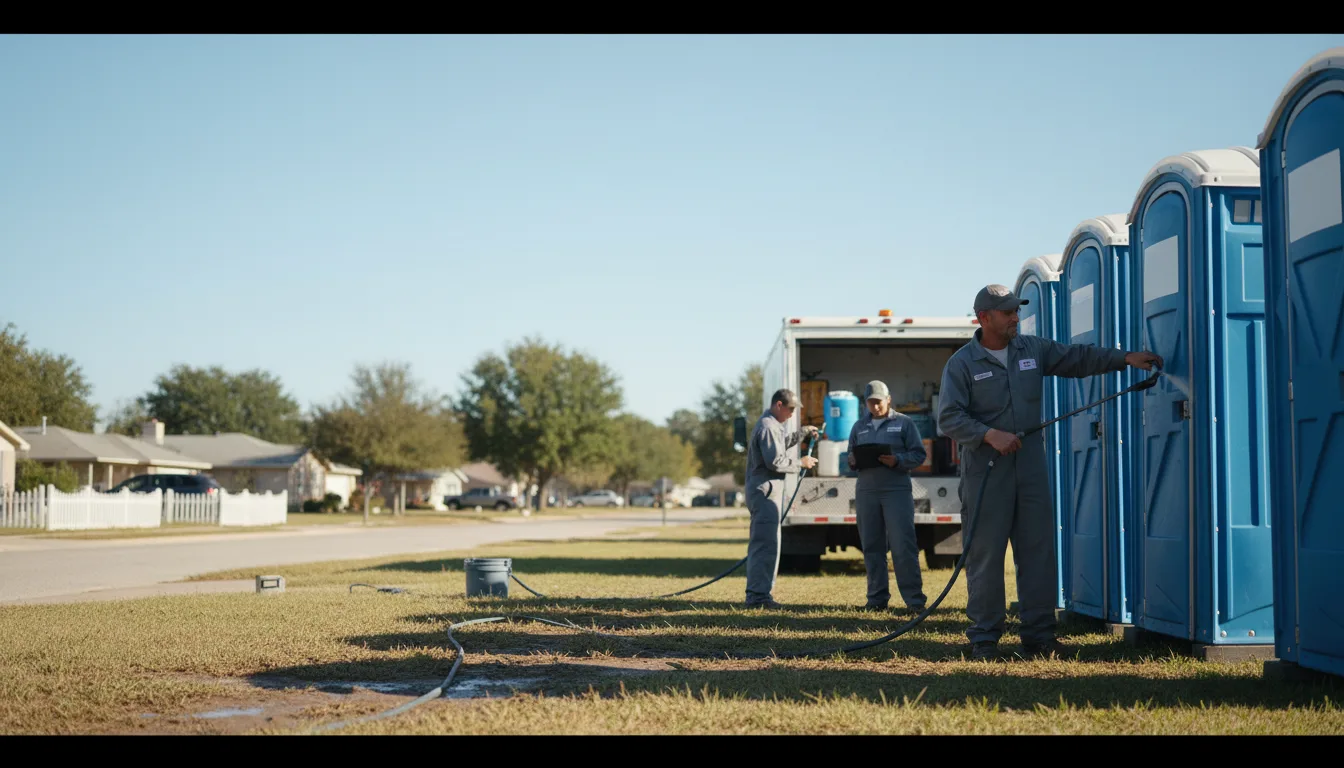 Long-Term Portable Toilet Rental in Highland, KS near me